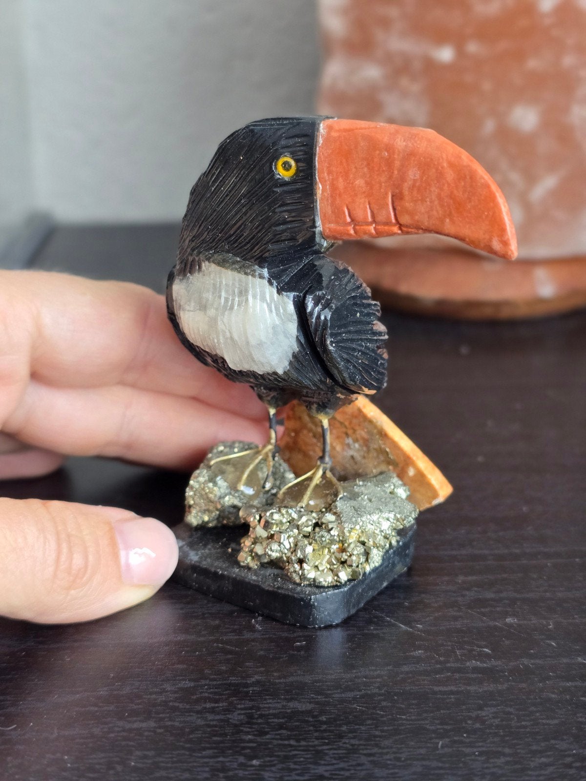 Toekan edelsteen, Ophalen of Verzenden, Mineraal