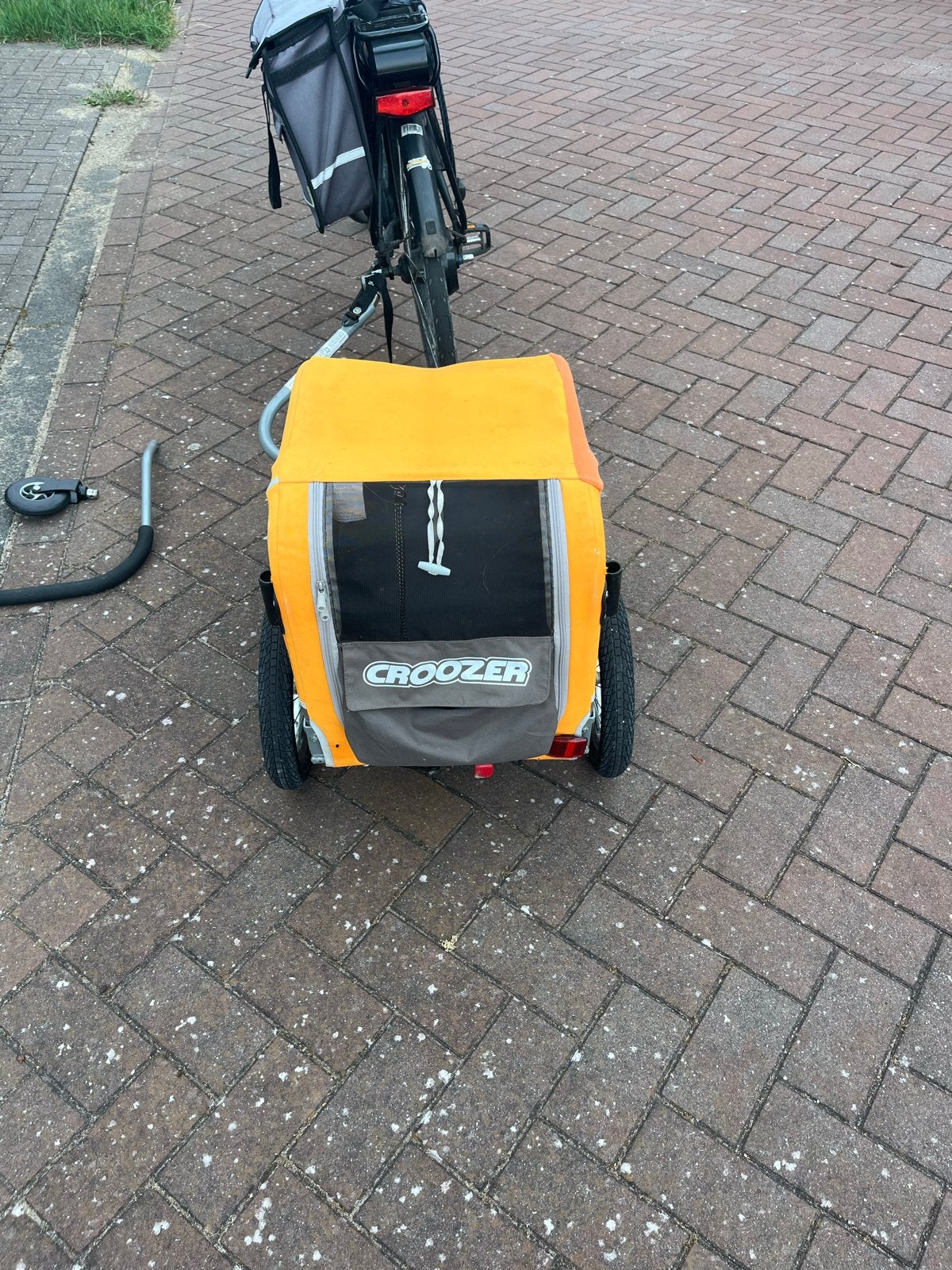 Croozer Mini Hondenfietskar - Ideaal voor kleine honden, Ophalen, Gebruikt, Hondenkar, Minder dan 20 kg