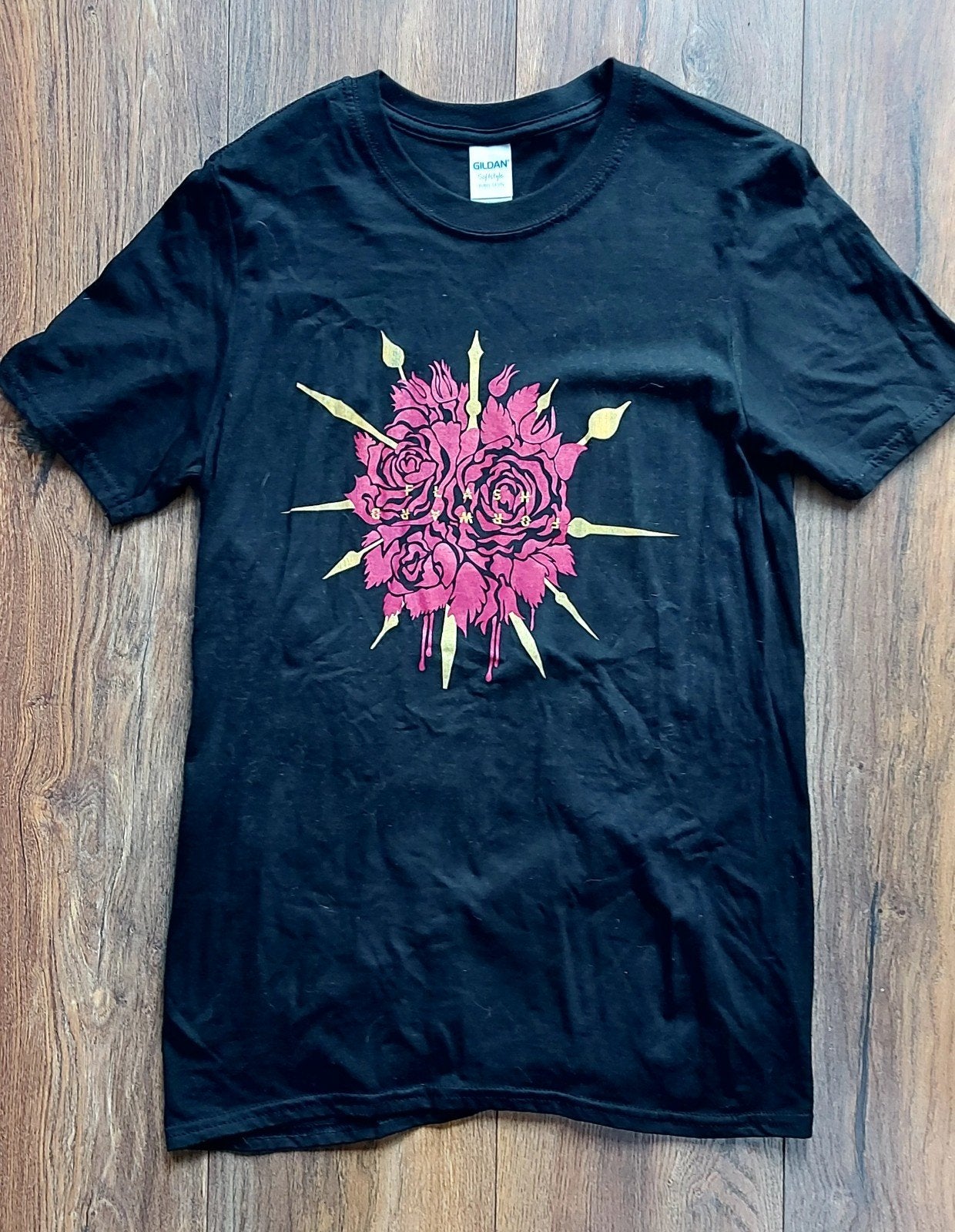 T shirt Flash forward, Zwart, Nieuw, Ophalen of Verzenden, Maat 46 (S) of kleiner