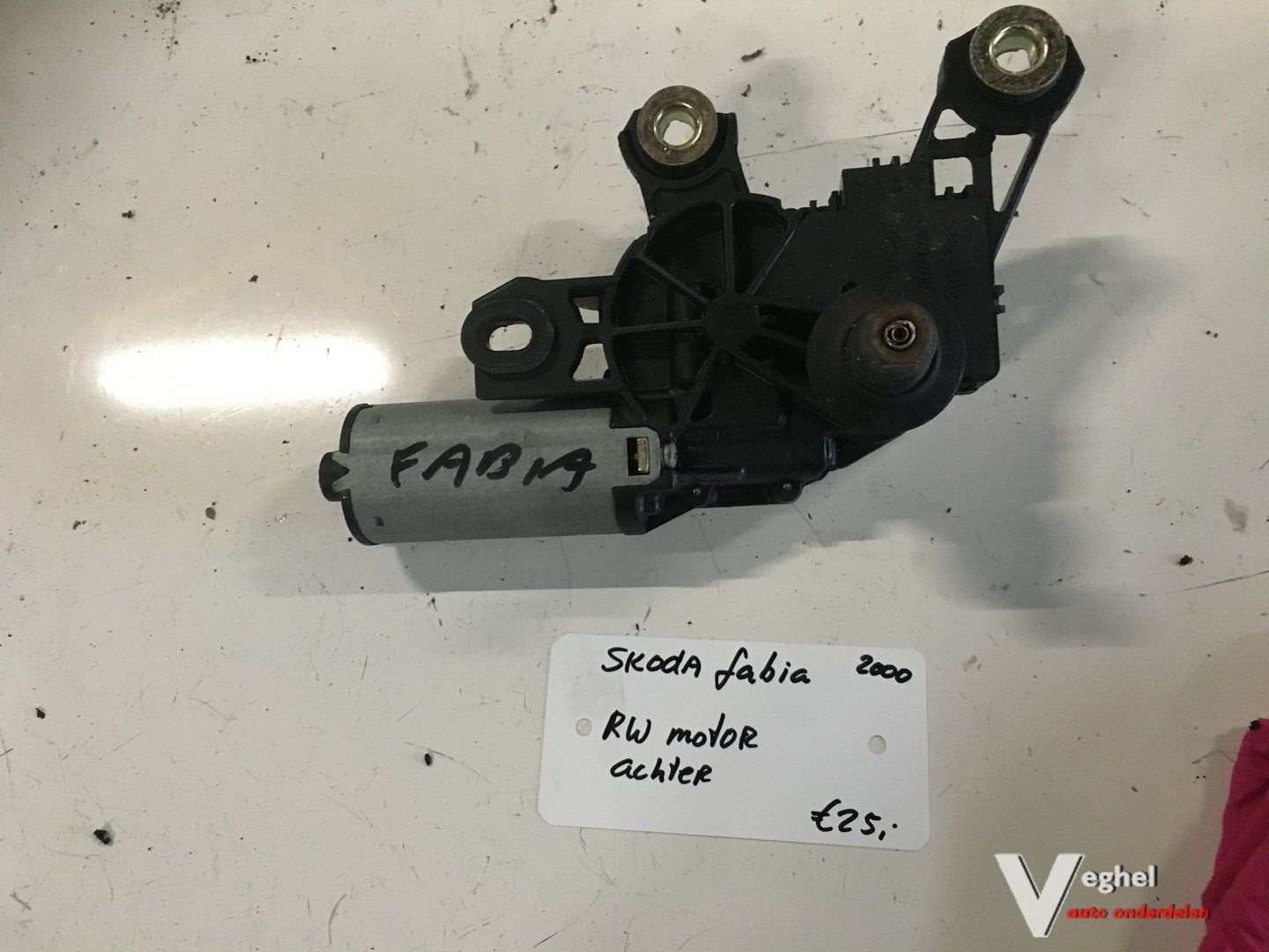 Skoda Fabia 2000 Ruitenwissermotor achter, Gebruikt, -, -, Ophalen of Verzenden