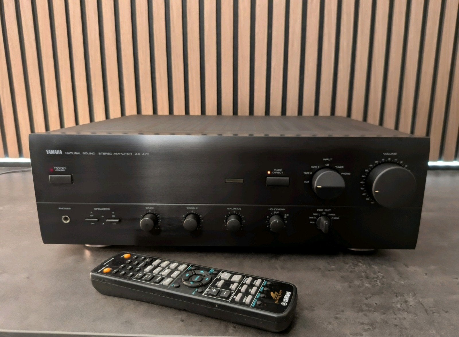 Yamaha AX-470 – Stereo versterker – Originele AB. Geserviced, Ophalen, Gebruikt, Yamaha, 60 tot 120 watt