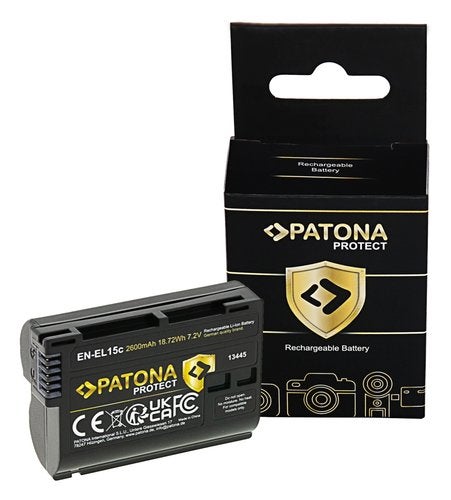 Battery Nikon Z5 Z6 Z6II Z7 Z8 ZF D500 D800 D850 EN-EL15, Nieuw