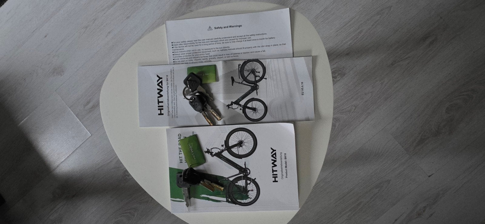Hitway BK18 E-bike - As good as new, Overige merken, Ophalen of Verzenden, Zo goed als nieuw, 51 tot 55 cm