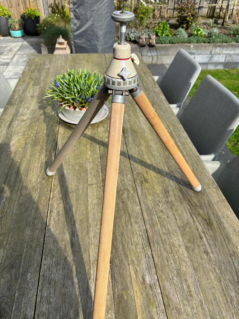 Linhof 3 poot buizenstatief, Ophalen, Gebruikt, Minder dan 150 cm, Driepoot