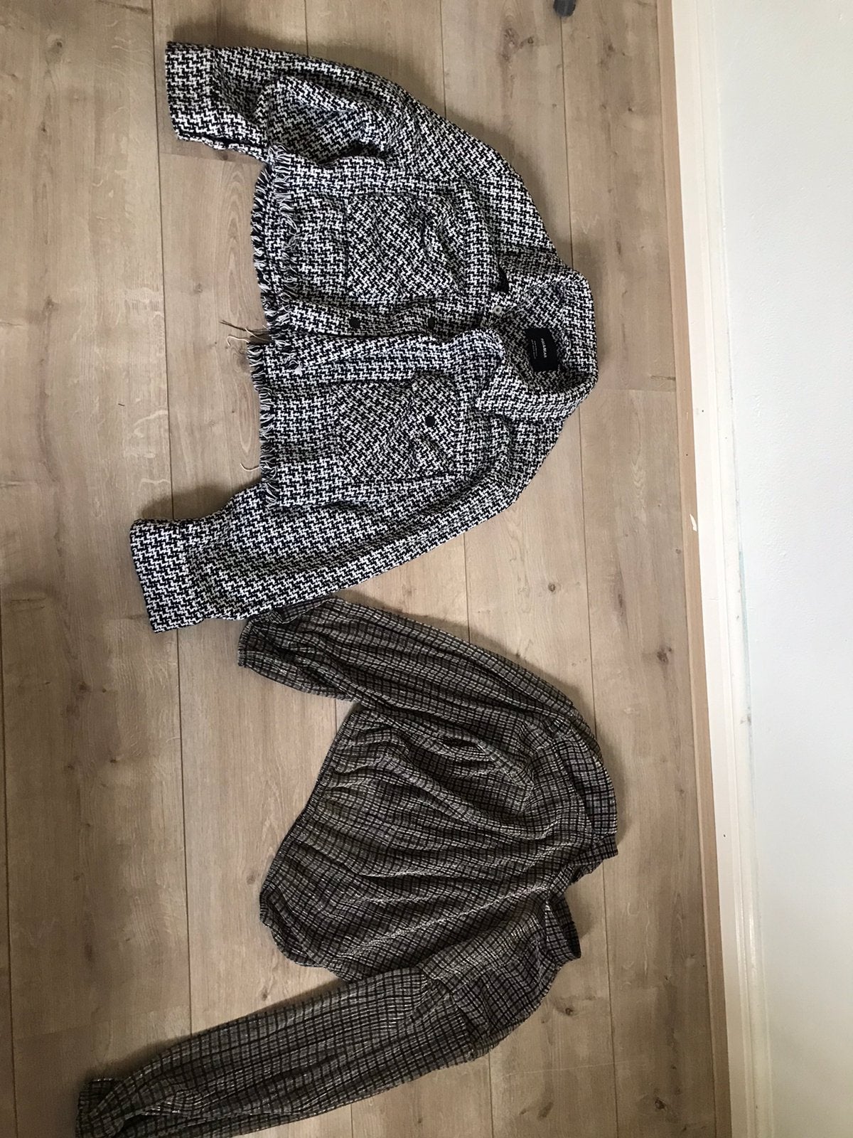 Pull&bear m zara m blouse blousje jasje Zwart wit, Ophalen of Verzenden