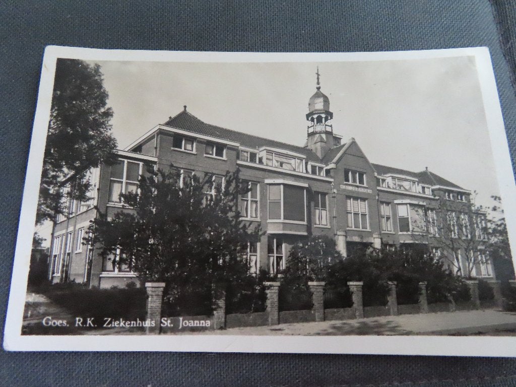 Ansichtkaart van Goes, Verzamelen, Ansichtkaarten | Nederland, Ophalen of Verzenden, 1940 tot 1960, Gelopen, Zeeland