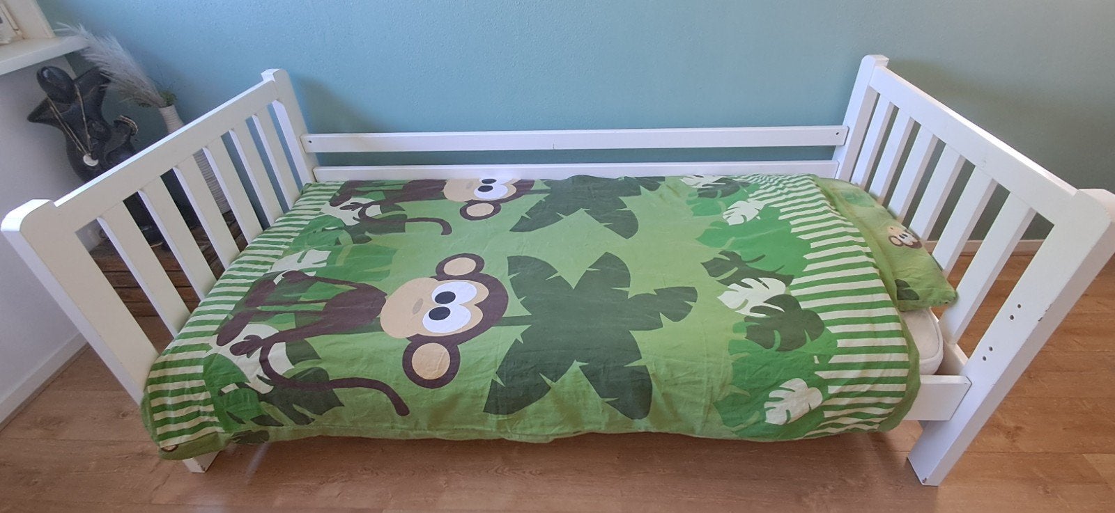 Eenpersoonsbed 90x200cm, Huis en Inrichting, Slaapkamer | Bedden, Ophalen, Gebruikt, 90 cm, Eenpersoons