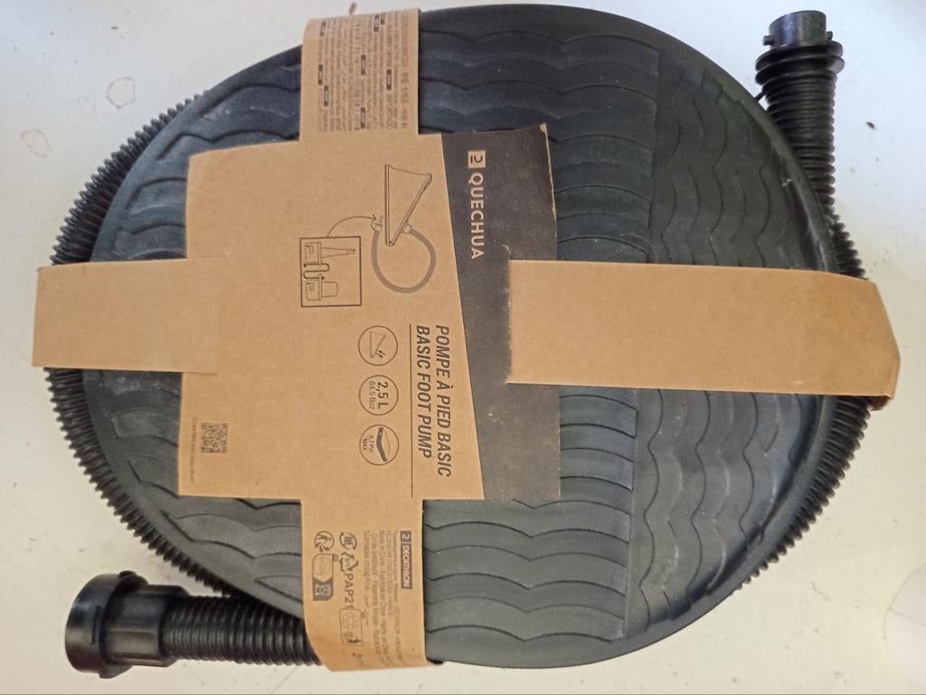 Quechua Basic Voetpomp voor Opblaasbare Artikelen, Ophalen of Verzenden, Nieuw, Handmatig
