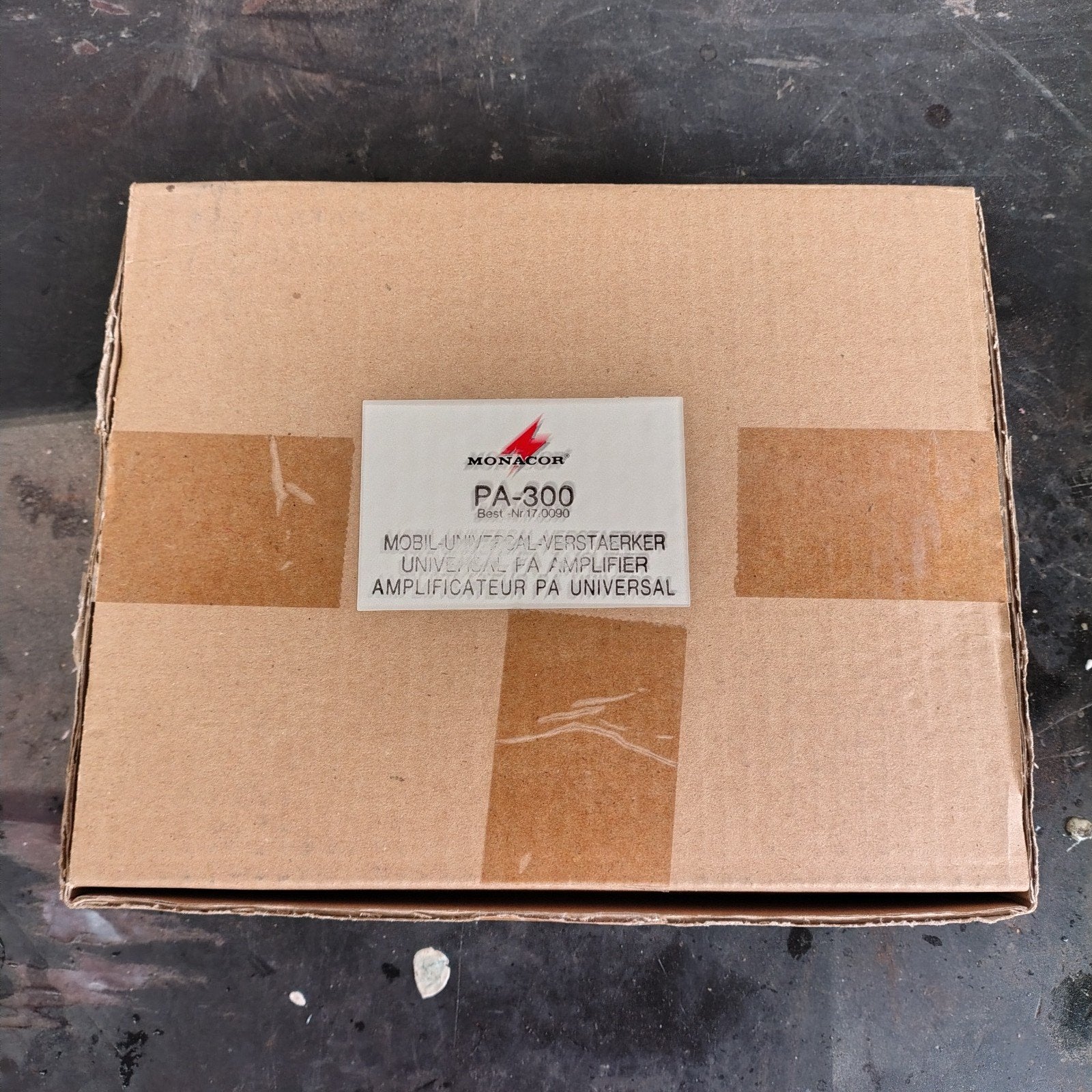 Monacor PA-300 PA versterker nieuw ongebruikt, Ophalen of Verzenden, Nieuw, Overige merken