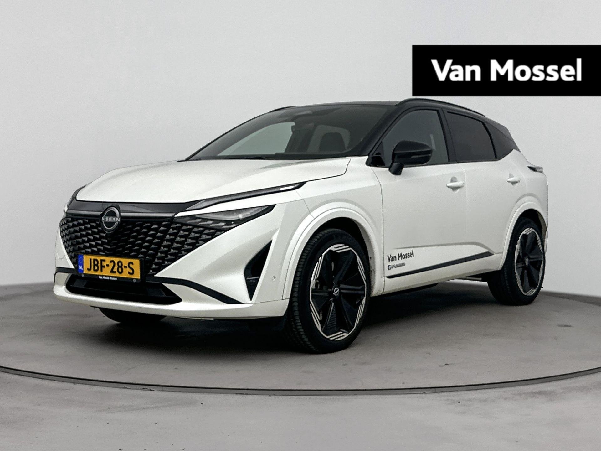Nissan Qashqai 1.5 e-Power N-design | Stoel stuur en voorrui, 1497 cc, 190 pk, Alcantara, Wit