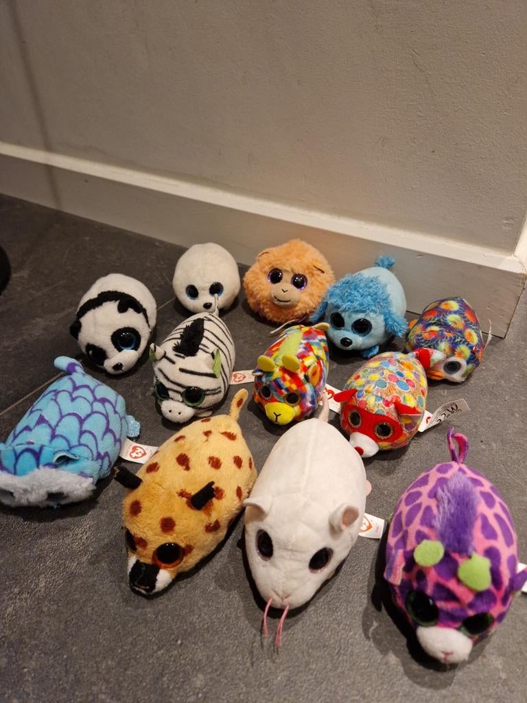 Grote collectie Ty Beanie Boos knuffels, Overige karakters, Ophalen of Verzenden, Zo goed als nieuw, Meerkleurig