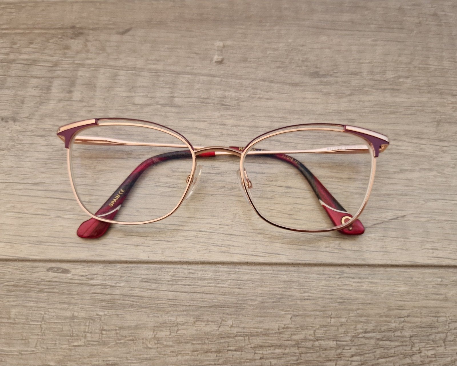 Bril montuur frame etnia Barcelona reims pgpu rood, Overige merken, Ophalen of Verzenden, Zo goed als nieuw, Rood