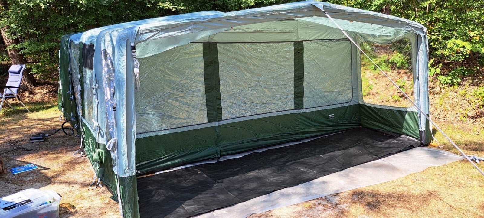 Opblaasbare Tent - Ideaal voor kamperen, Caravans en Kamperen, Tenten, Ophalen, Gebruikt, Tot en met 6