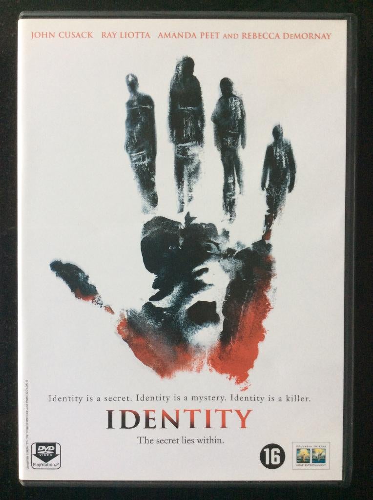 Identity DVD, Vanaf 16 jaar, Ophalen of Verzenden, Zo goed als nieuw, Overige genres
