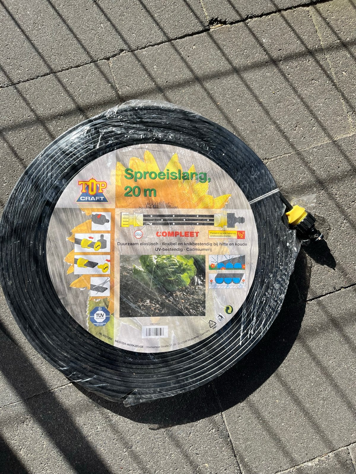 TIP CRAFT Sproeislang 20m - Duurzaam en Compleet, Ophalen, Nieuw, Tuinslang