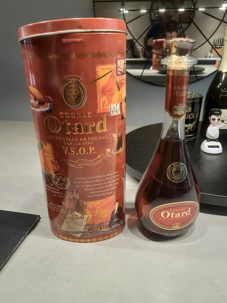 Glazen fles Otard, Ophalen of Verzenden, Nieuw, Overige typen
