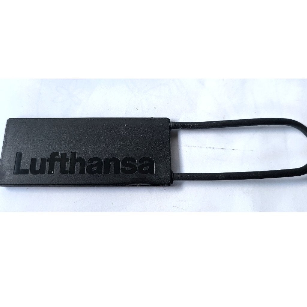 Vintage Lufthansa bagagelabel, klm messen, mok Gee Bee 1932, Ophalen of Verzenden, Overige typen