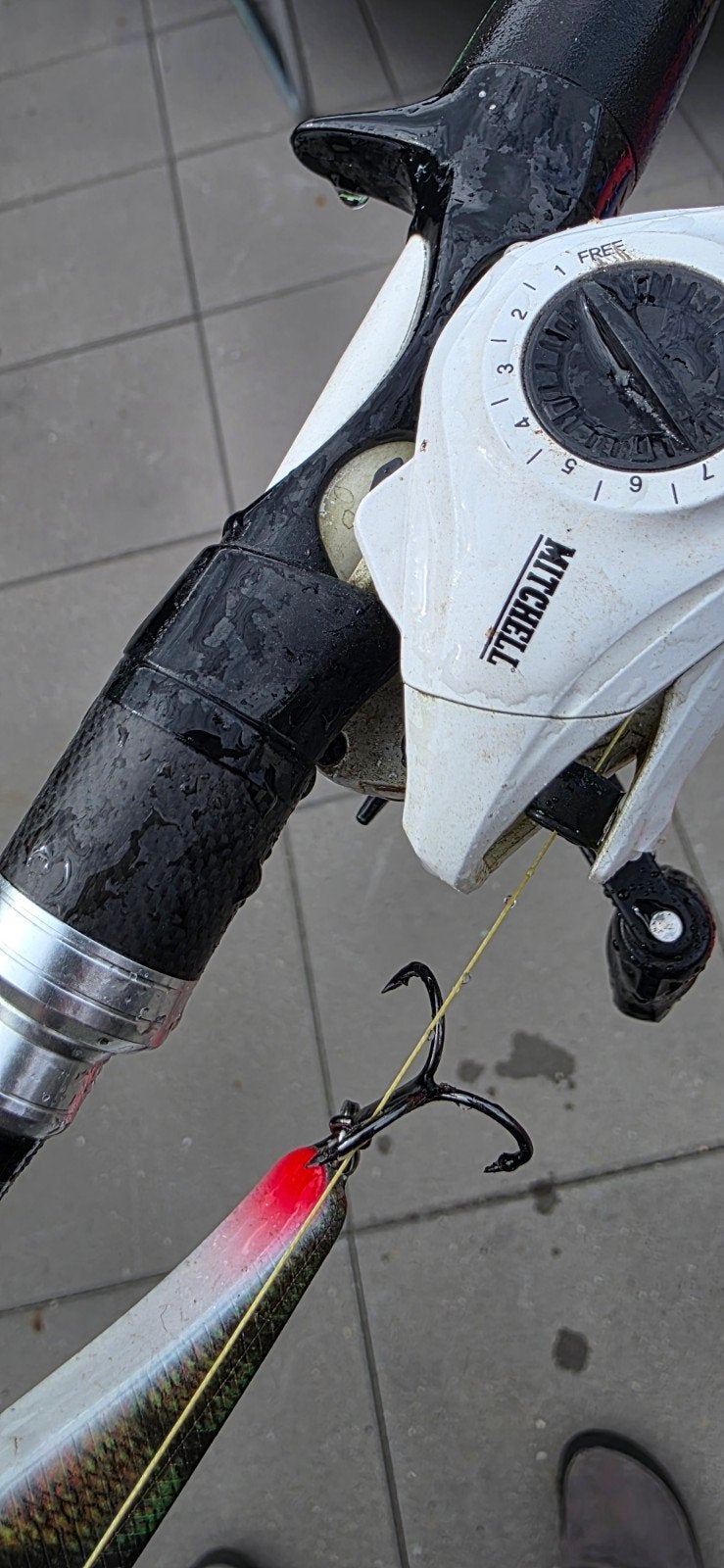 Mitchell Roofvis Hengel - Perfect voor de visser!, Watersport en Boten, Ophalen of Verzenden, Werphengel