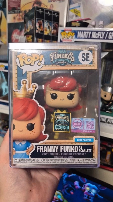 Funko Pop! Franny Funko als Scarlett (Fundays 2026), Ophalen of Verzenden, Nieuw