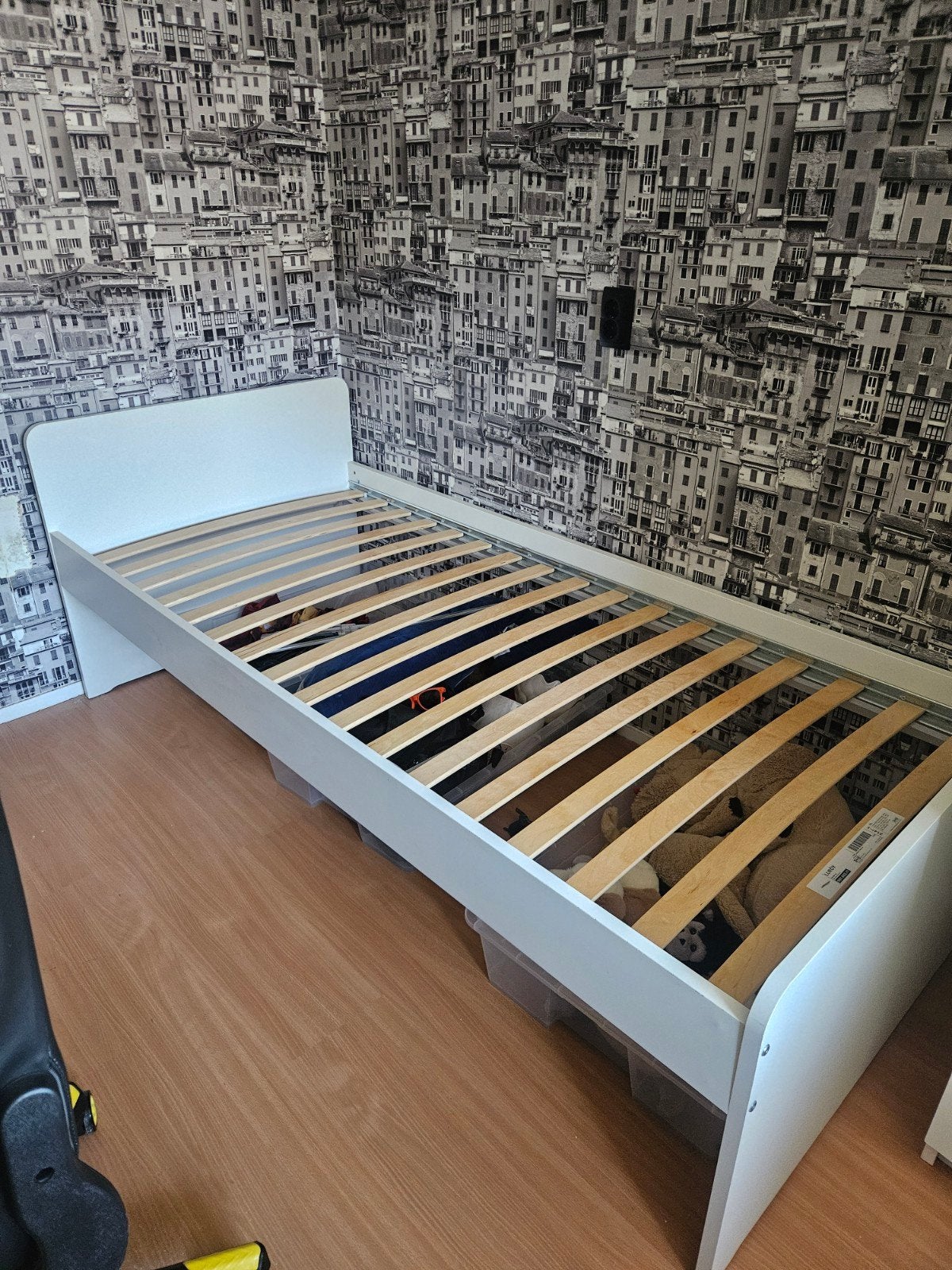 IKEA bed  z.s.m. ophalen, zonder matras, Ophalen, Gebruikt, 90 cm, Eenpersoons