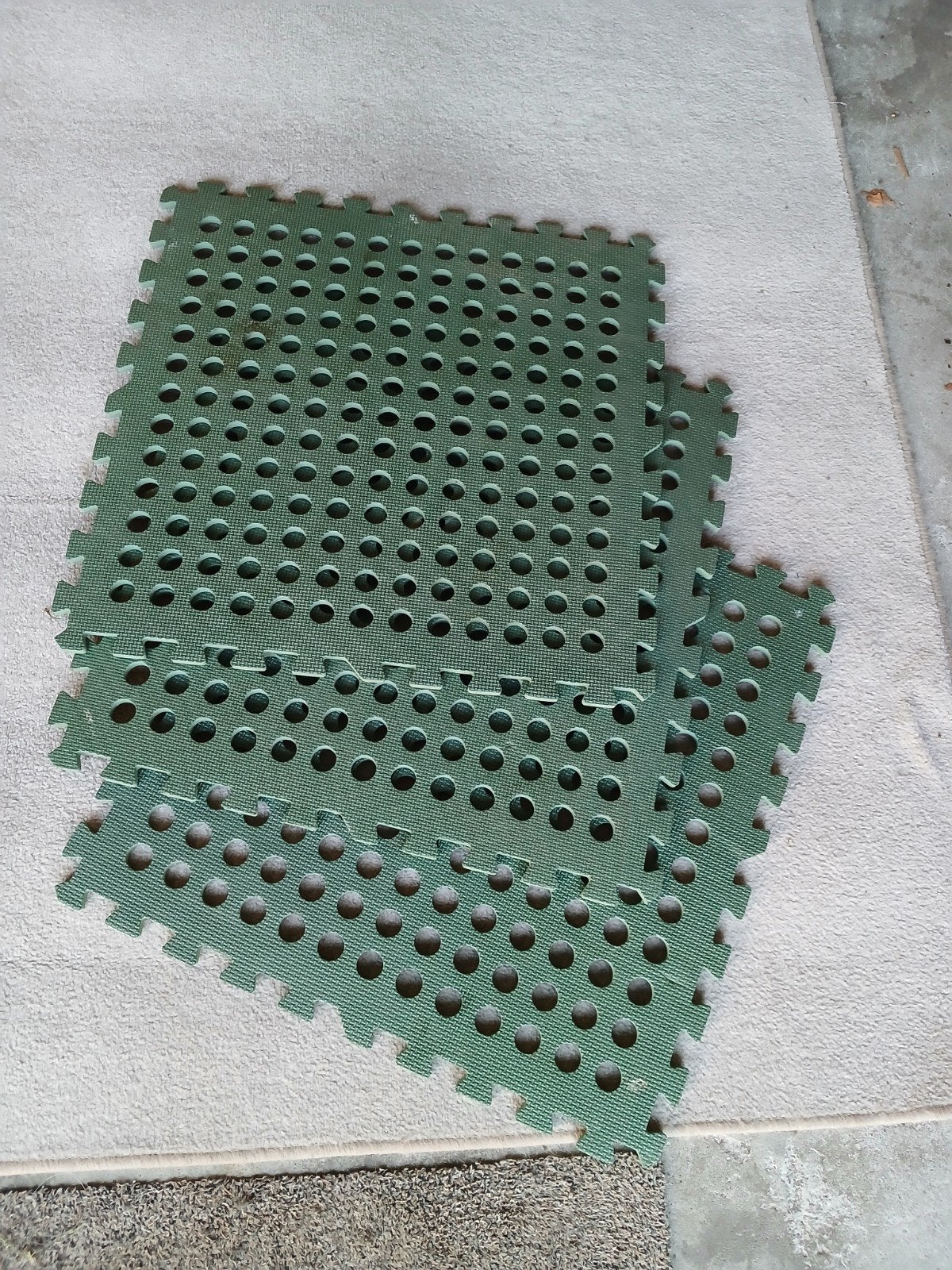 3 open dunne vloerplaten 60x60cm 7 grijze 45x45cm, Ophalen, Gebruikt