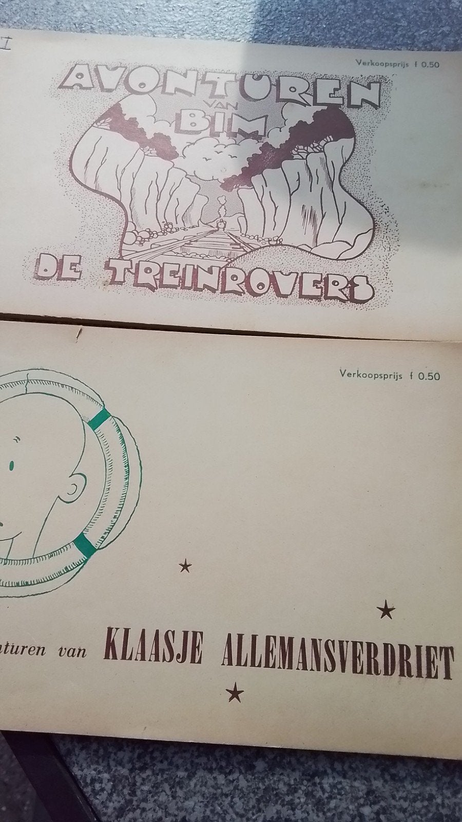 De avonturen van Bim/Klaasje Allemansverdriet., Meerdere stripboeken, Ophalen of Verzenden, Gelezen