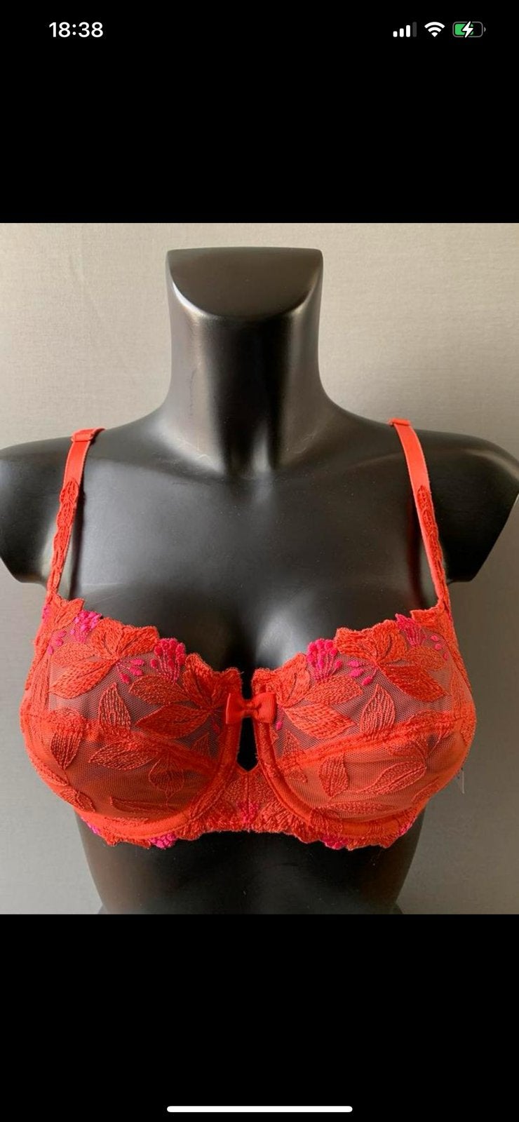 Chantelle bh Maat 80b model 2615, Ophalen of Verzenden, Oranje, BH