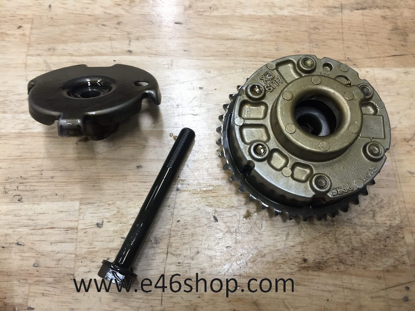 Vanostandwiel uitlaatzijde BMW E87 E90 E91 N43 MOTOR, Gebruikt, -, -, Ophalen of Verzenden