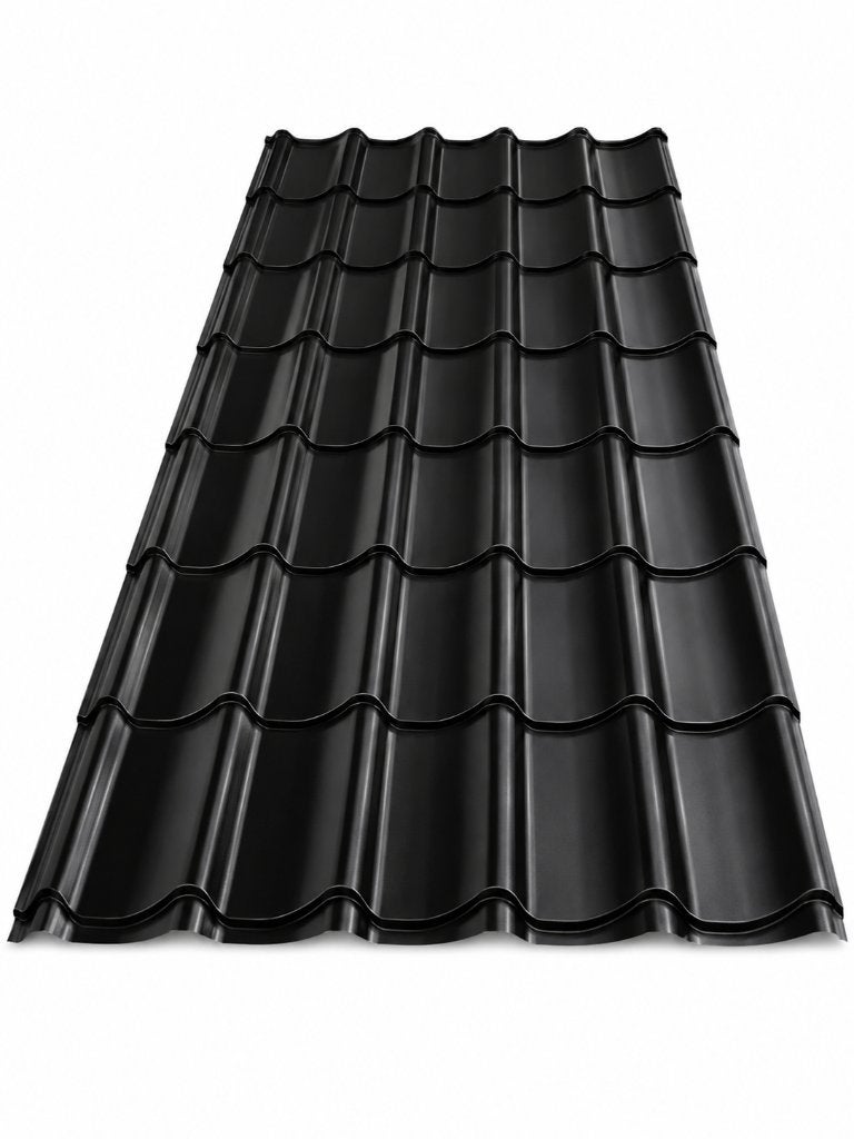 Nieuwe Dakpanplaten kleur zwart te koop