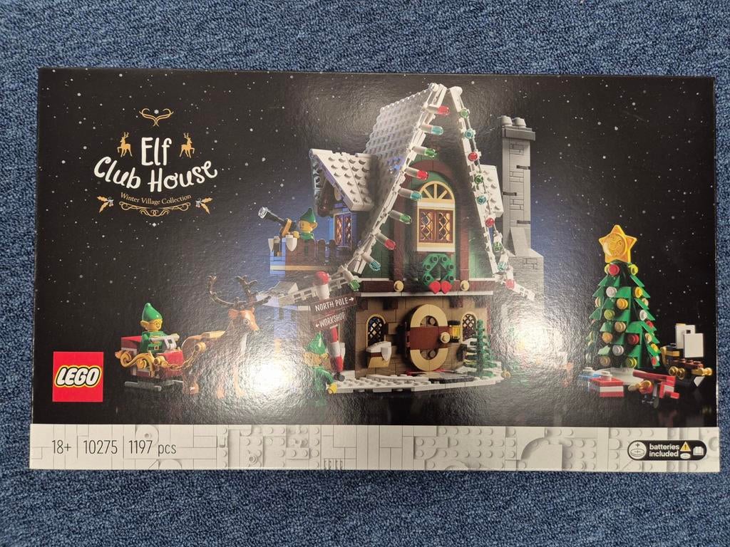 LEGO 10275 Elf Clubhuis - Nieuw in gesealde doos, Ophalen of Verzenden, Nieuw, Complete set, Lego