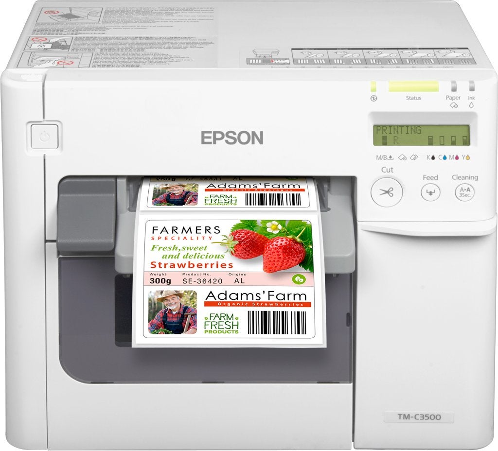 Epson ColorWorks C3500, cutter, disp., USB, C31CD54012CD, Seiko Epson Corporation, Verzenden, Epson, Nieuw