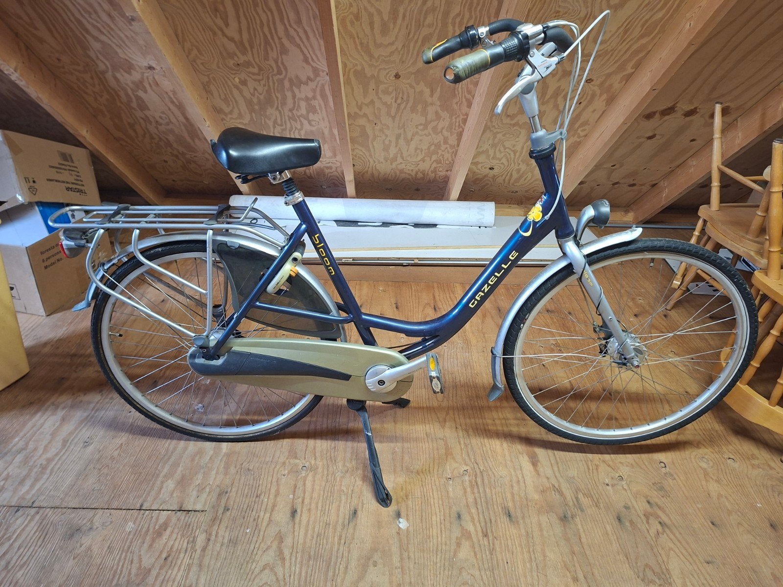 Gazelle Mamafiets - Opknapbeurt Nodig, Ophalen, Dubbele standaard, 0 zitjes, Gazelle