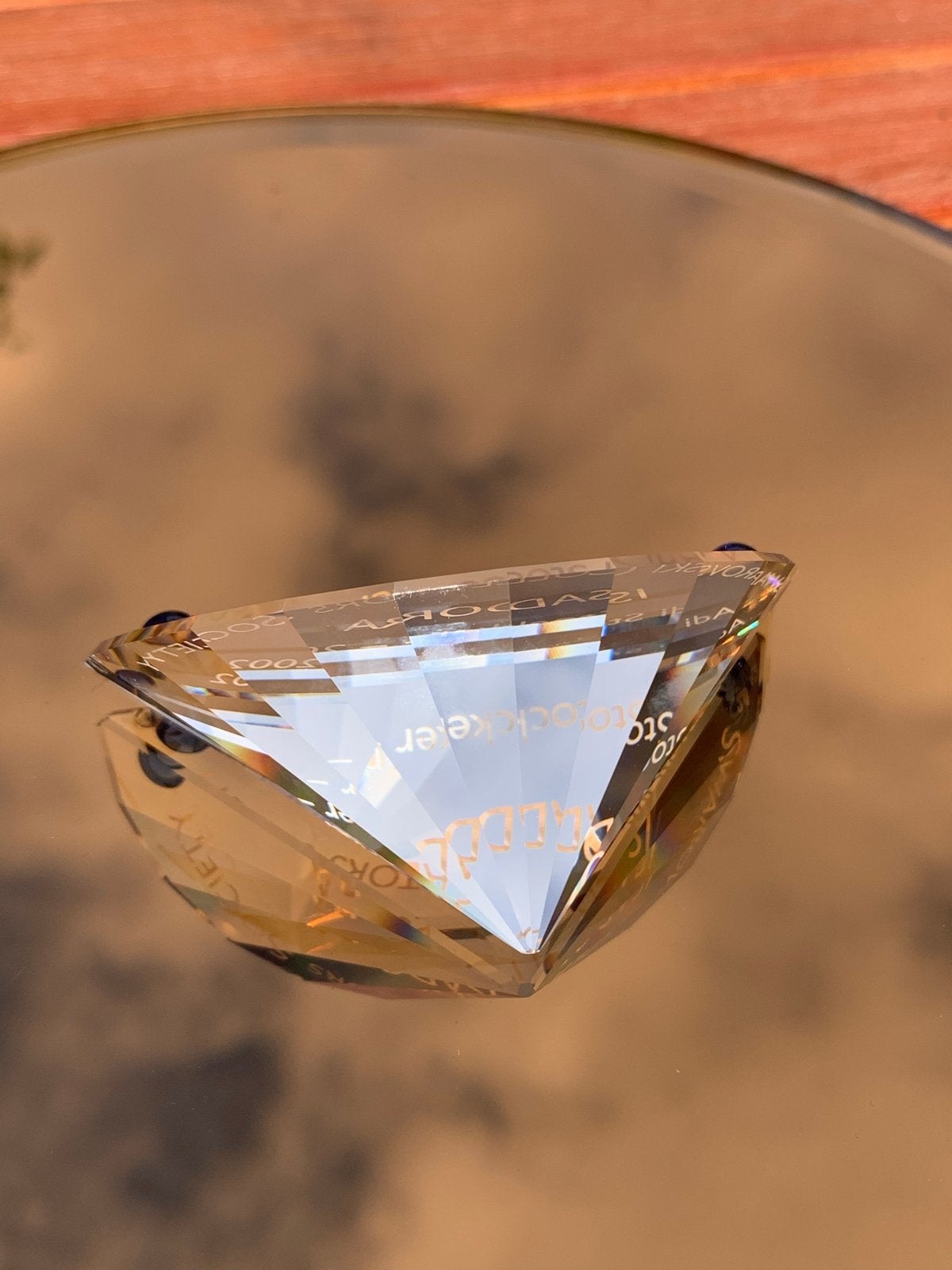 Swarovski Collectors Society Isadora Adi Stocker 2002, Ophalen of Verzenden, Zo goed als nieuw, Figuurtje