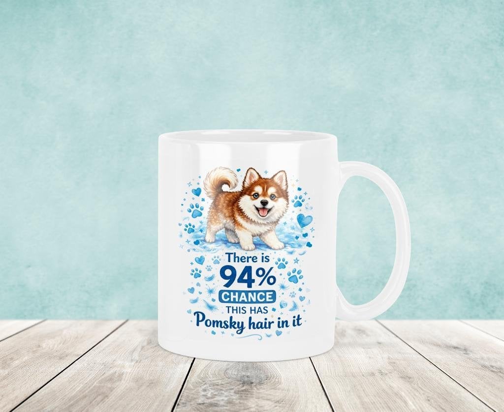 Pomsky Hair - Mok, Verzenden, Keramiek, Nieuw, Overige stijlen