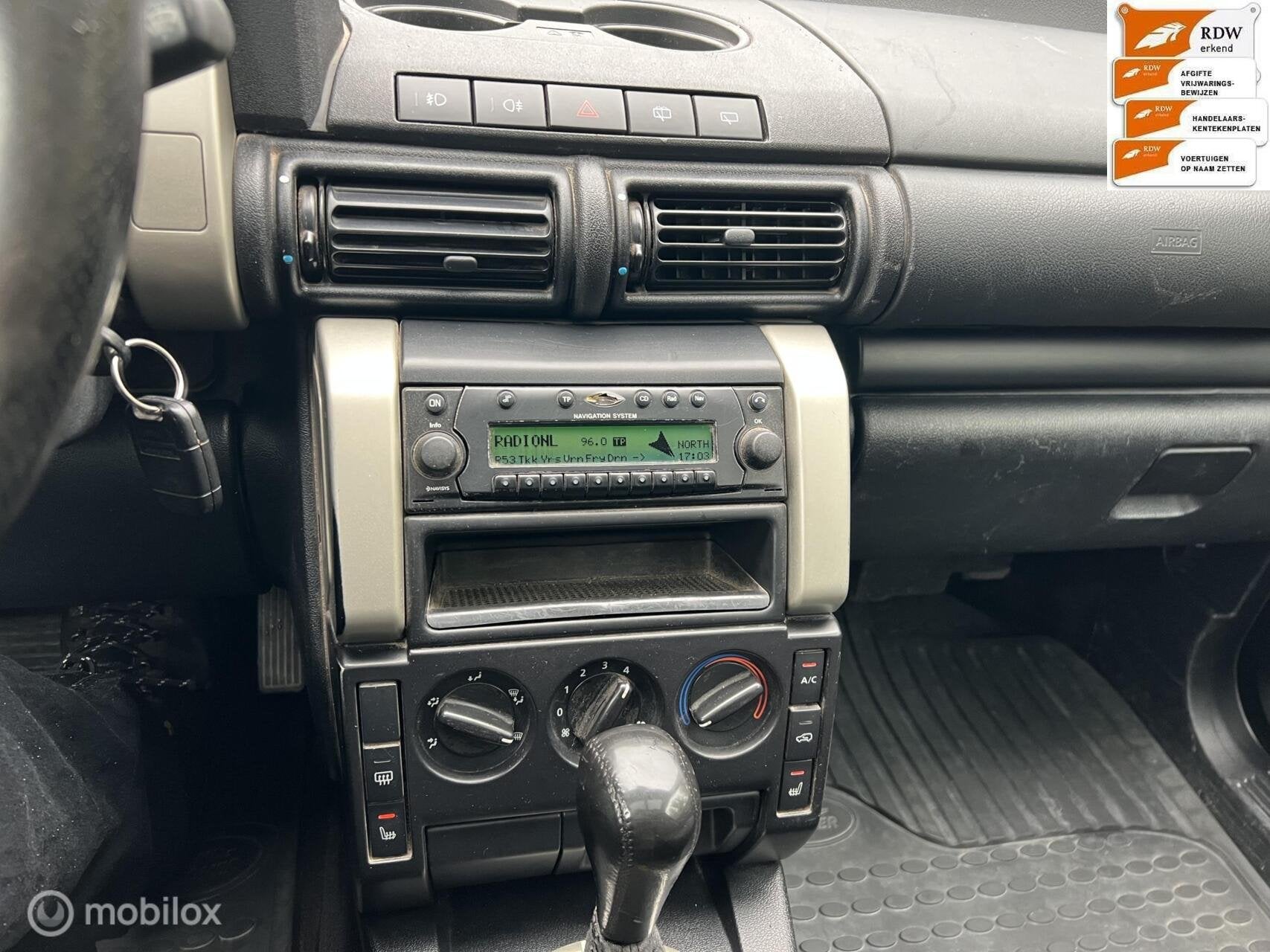 Land Rover Freelander 2.0 Td4 Sport Grijskenteken Marge 2005, Automaat, 4 cilinders, 2000 kg, Zwart