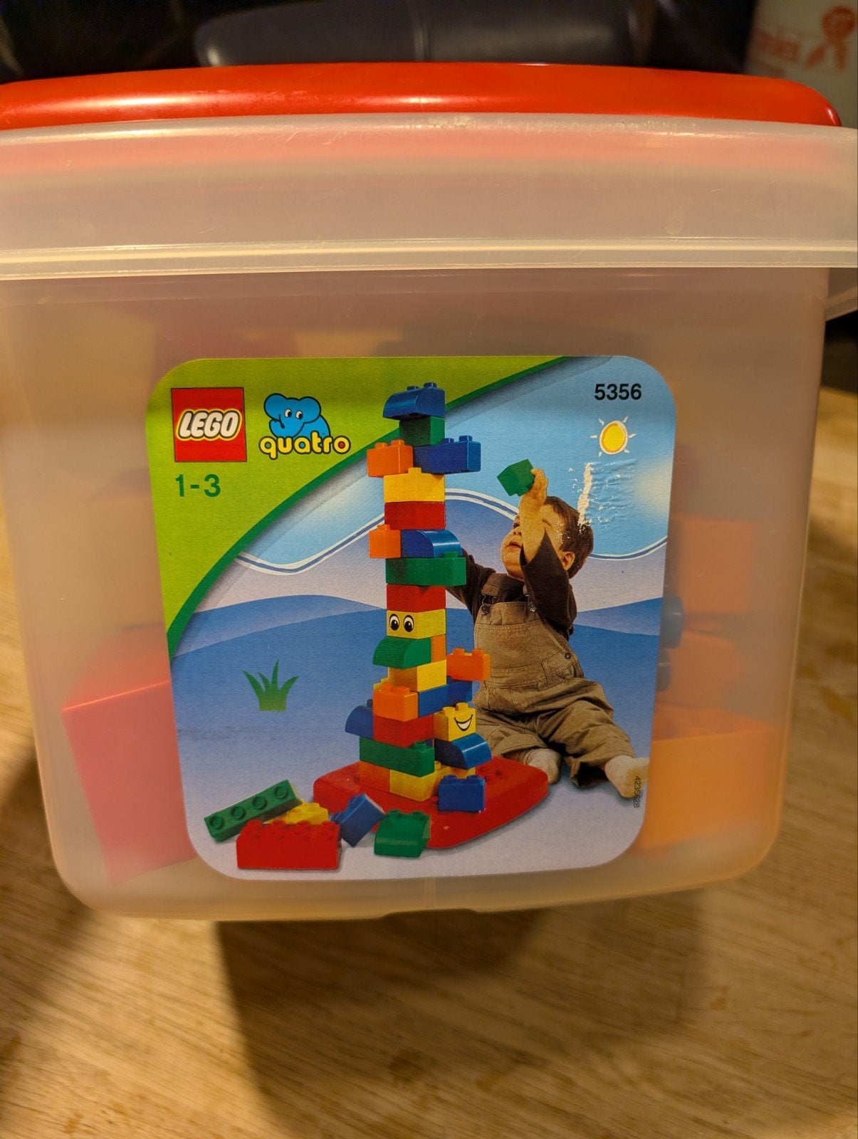 Lego Quatro 5356 - Grote bouwstenen voor de kleintjes, Gebruikt, Overige thema's, Lego, Ophalen of Verzenden
