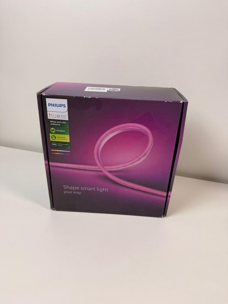 Philips Hue Outdoor Lightstrip 2m - Nieuw in doos, Ophalen of Verzenden, Nieuw