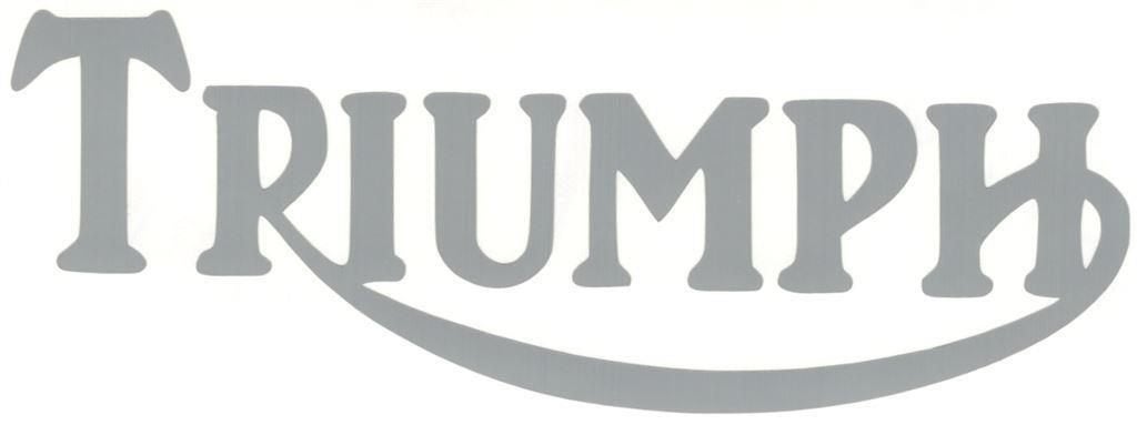 Triumph sticker #31, Motoren, Accessoires | Stickers, Verzenden