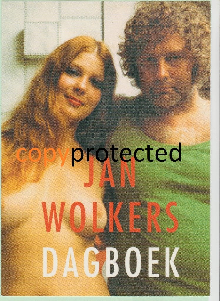 Jan Wolkers en blote muze Karina mooie boekenkaart 2004., Verzamelen, Ophalen, 1980 tot heden, Ongelopen, Sterren en Beroemdheden