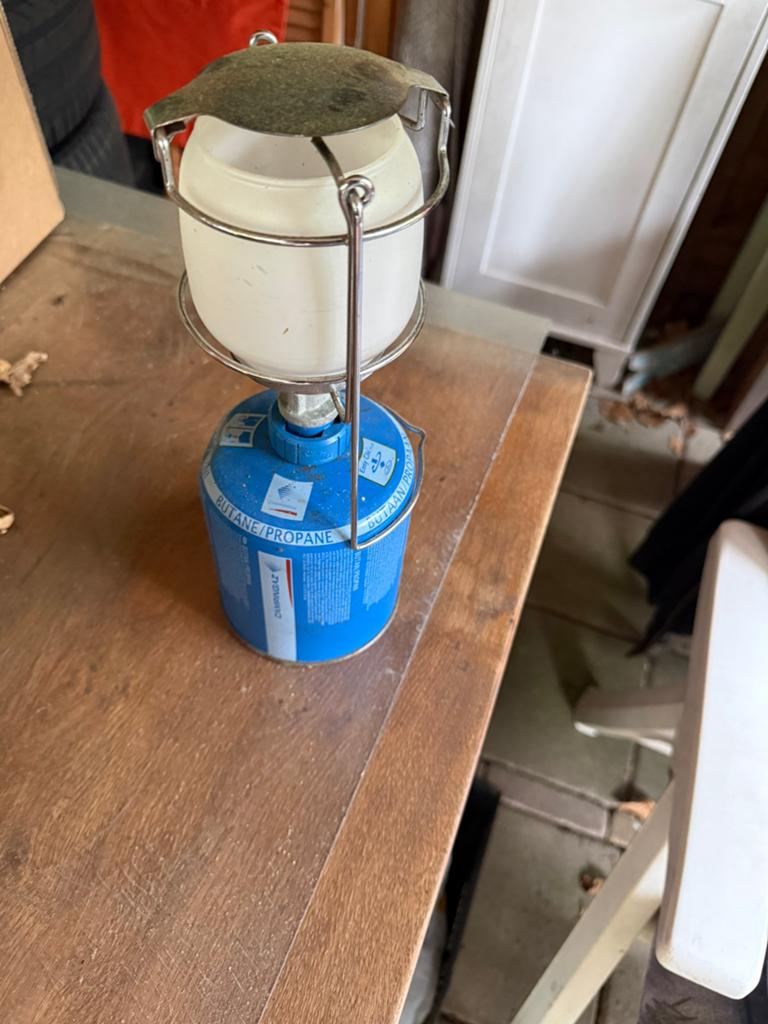 Campinggaz lamp, Ophalen of Verzenden