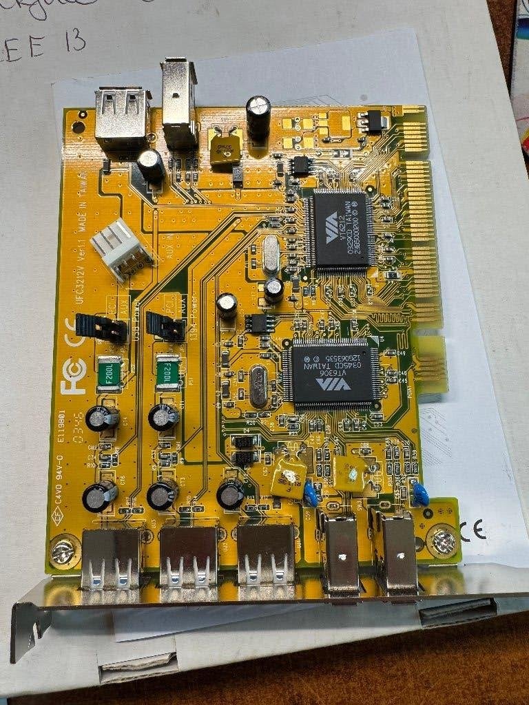 Interface cards-adapter intern UFC 3212V Sunixgroup IEEE13, Ophalen of Verzenden, Nieuw, Intern, Sunixgroup