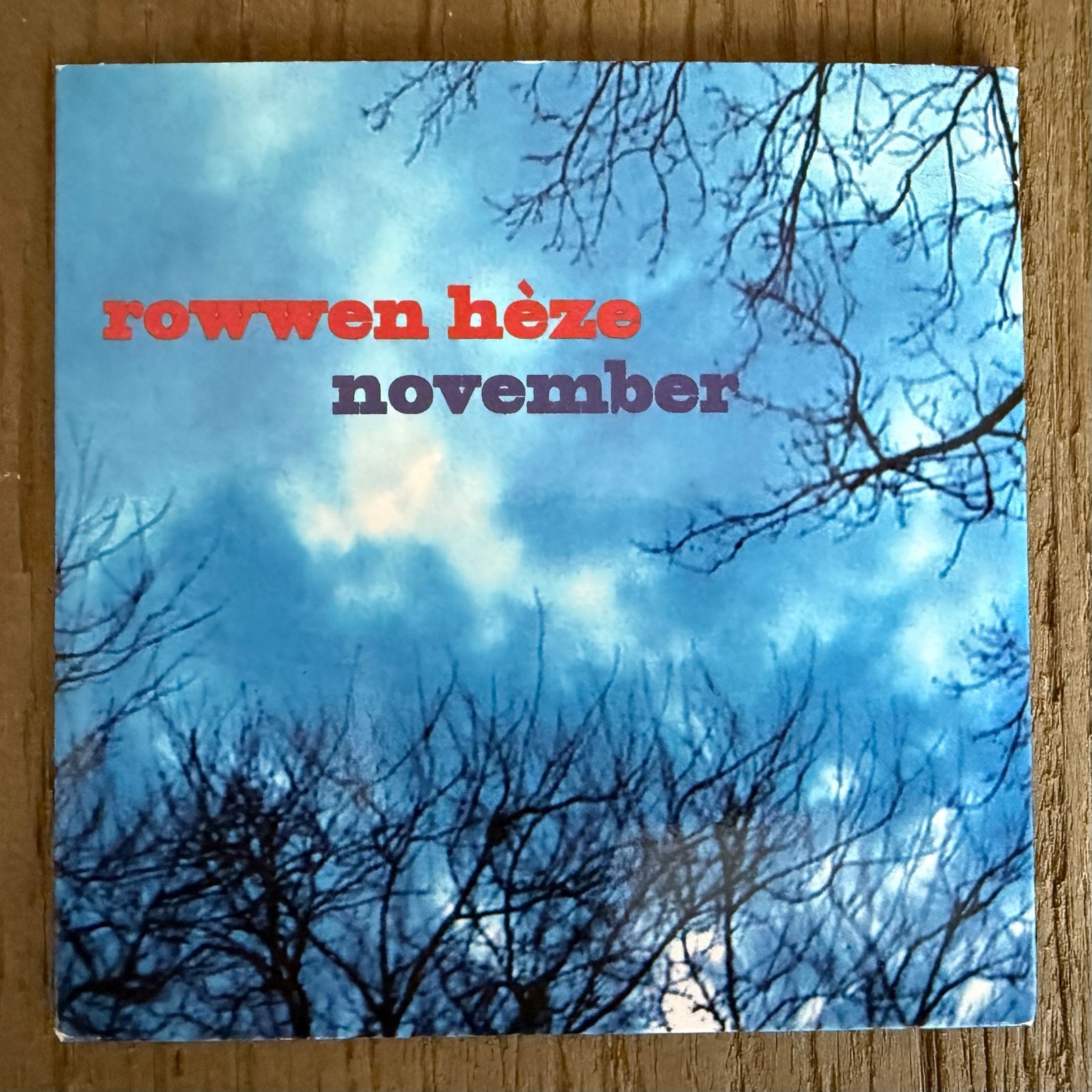 Rowwen Hèze - November CD Single, Ophalen of Verzenden, Gebruikt, Nederlandstalig
