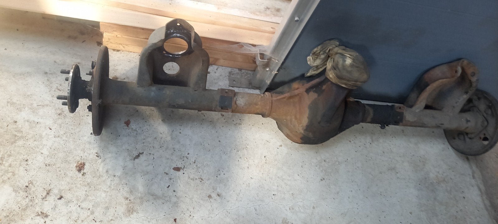 Opel manta of ascona achteras in gereviseerde staat., Ophalen, Gereviseerd, Opel