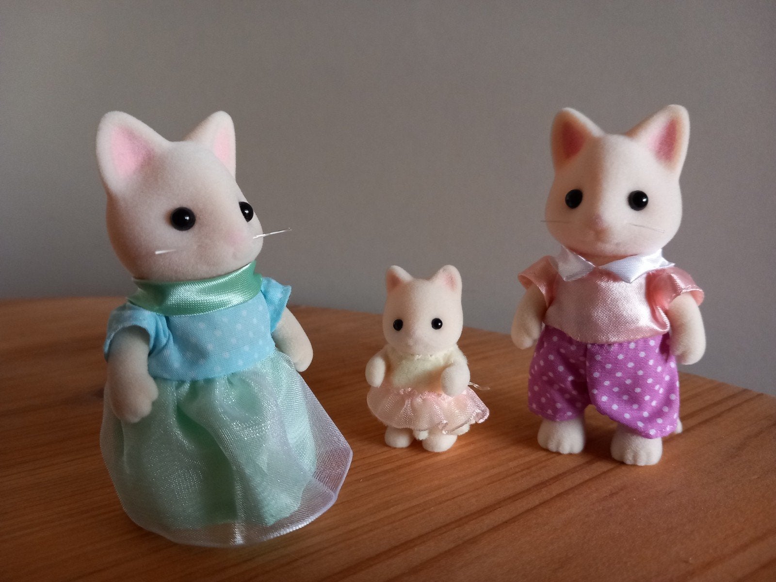 Sylvanian families witte kat familie compleet, Kinderen en Baby's, Speelgoed | Poppenhuizen, Ophalen of Verzenden, Nieuw, Poppenhuis