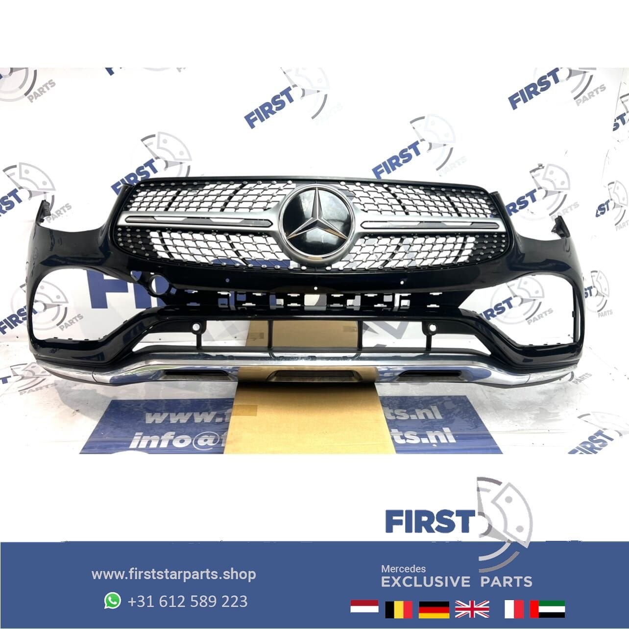 W253 BUMPER GLC AMG FACELIFT origineel Mercedes VOORBUMPER 2