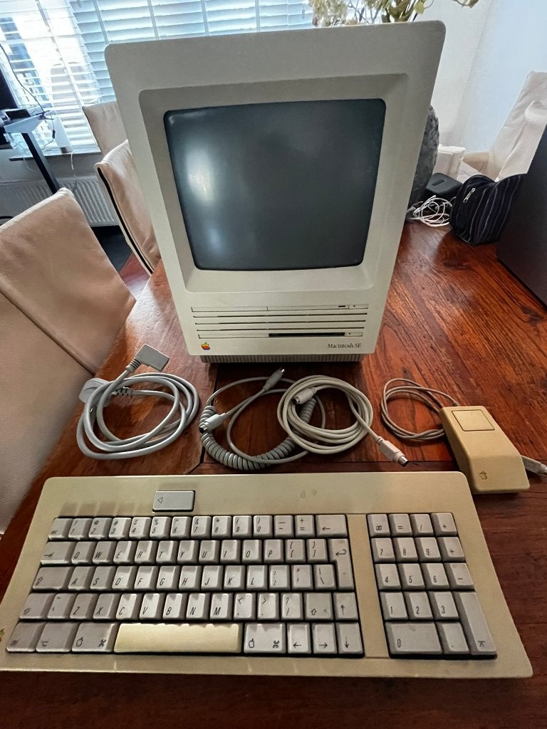 Macintosh SE computer, Computers en Software, Vintage Computers, Ophalen, Apple Macintosh