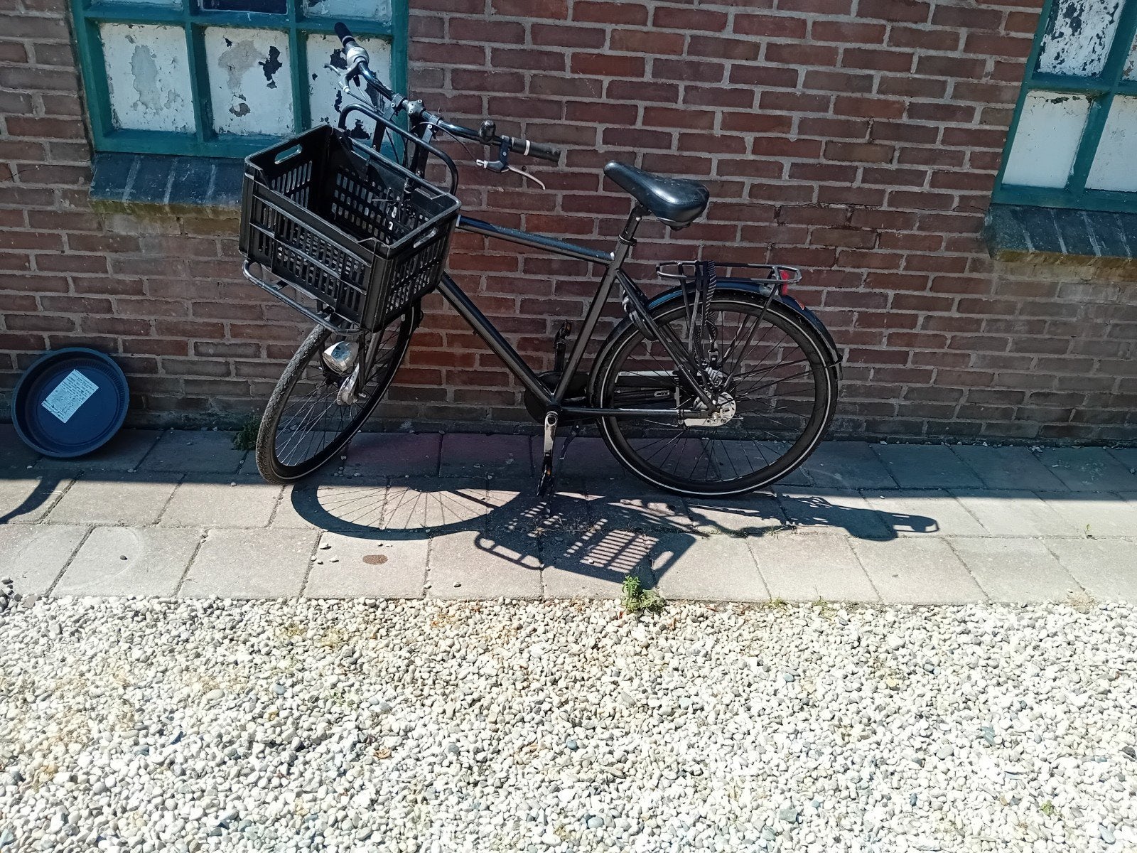 Transportfiets, Ophalen