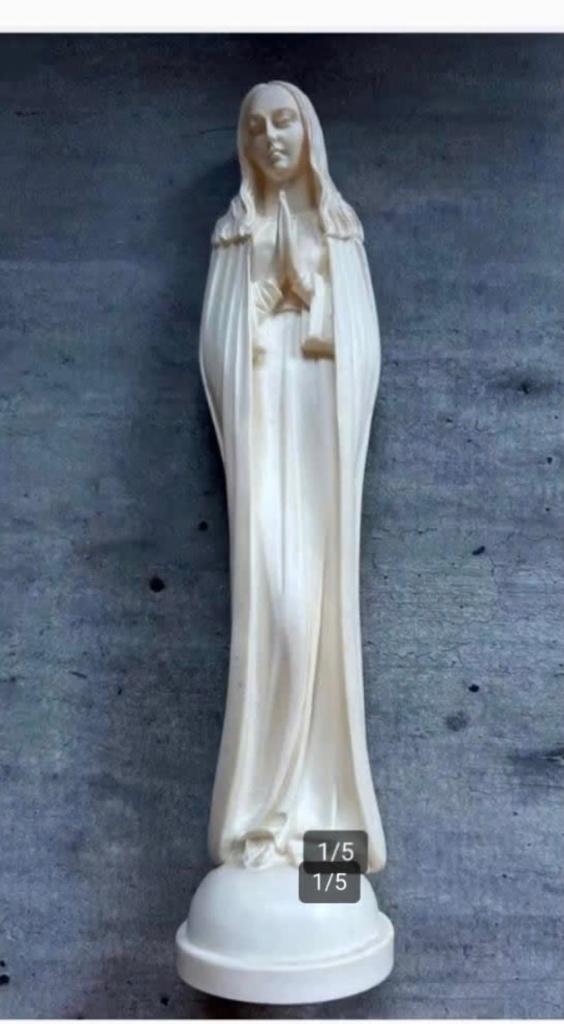 Religieus Maria Beeld - 23 cm - Polyresin, Ophalen of Verzenden