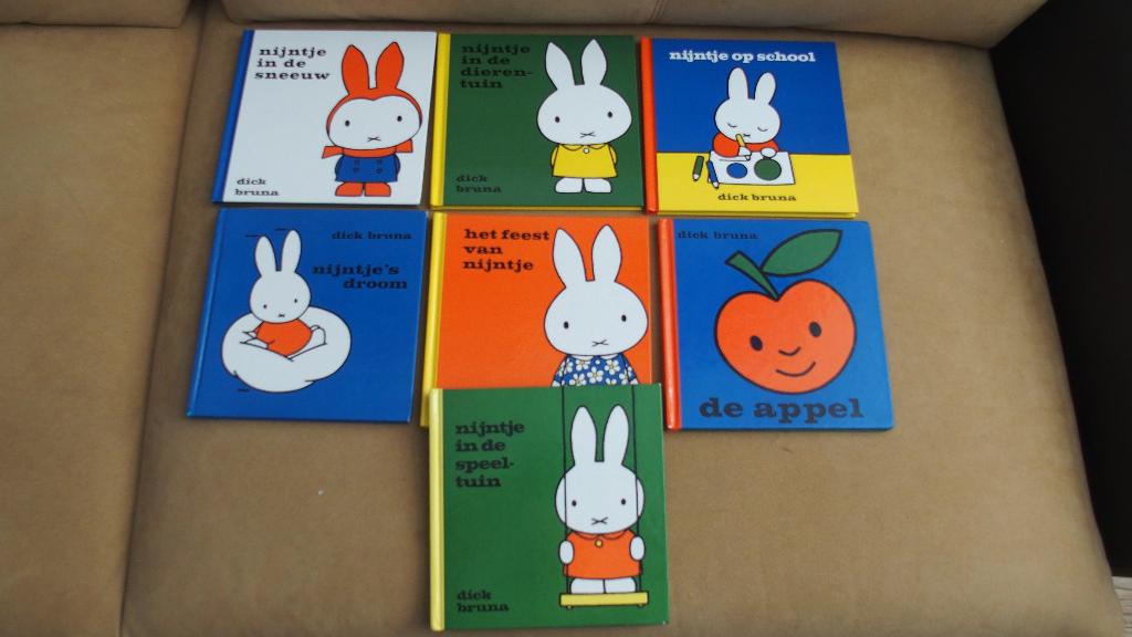 7x Dick Bruna, Ophalen of Verzenden, Zo goed als nieuw, Dick Bruna, 6 tot 12 maanden