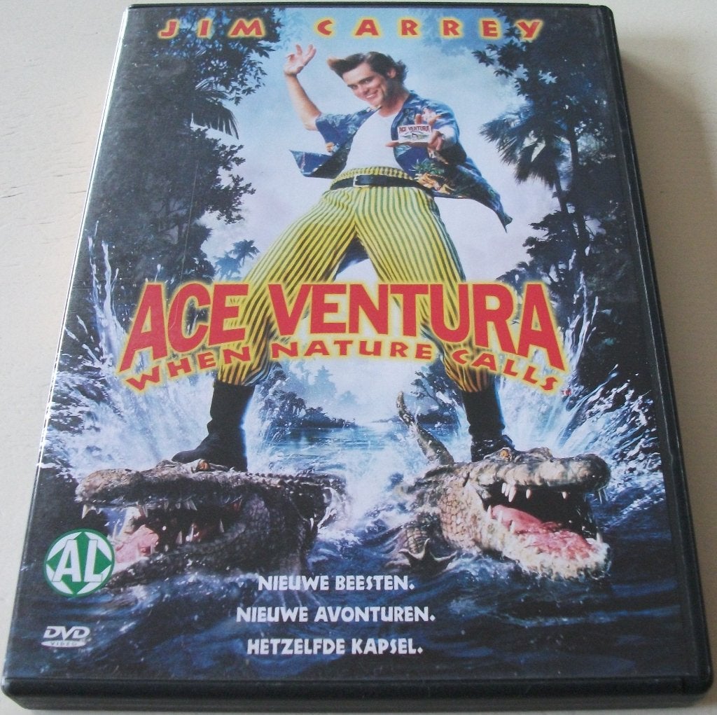 Dvd *** ACE VENTURA *** When Nature Calls, Alle leeftijden, Ophalen of Verzenden, Zo goed als nieuw, Spaans